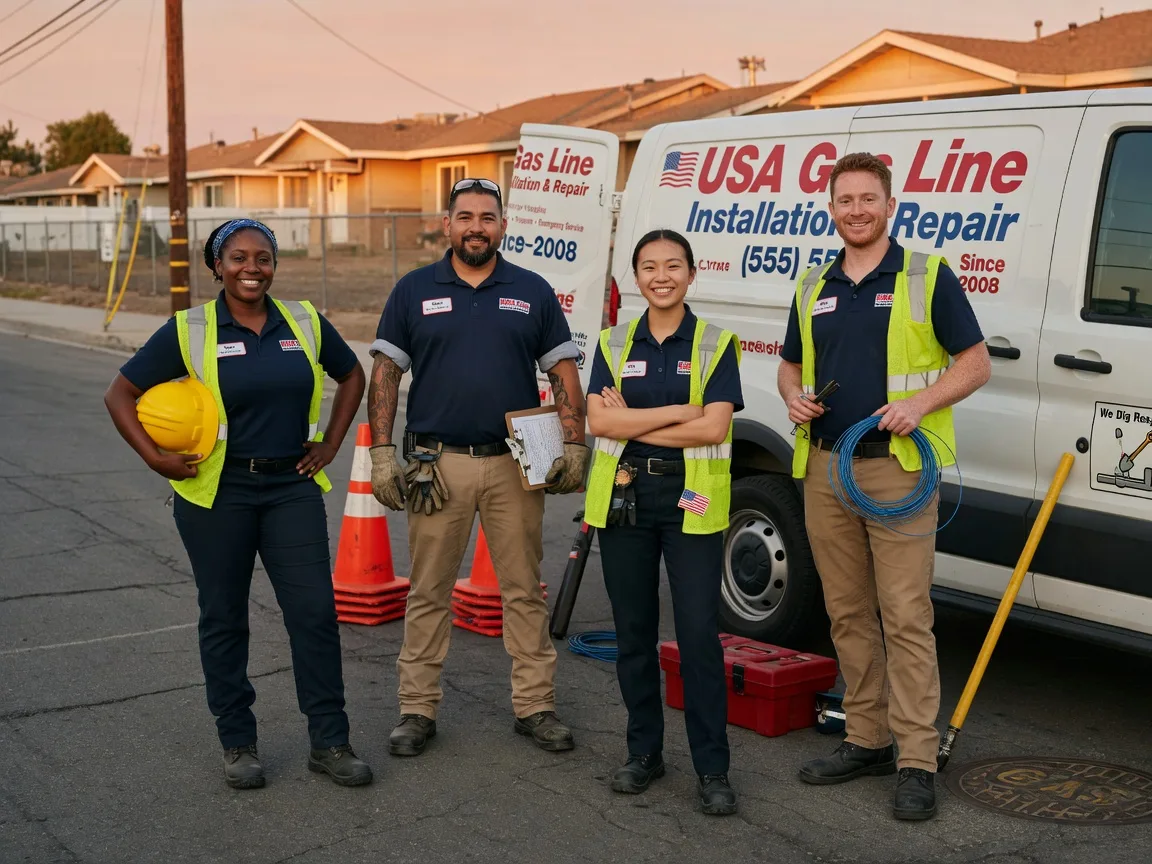 Gas Line Installation company in Rodney, IA